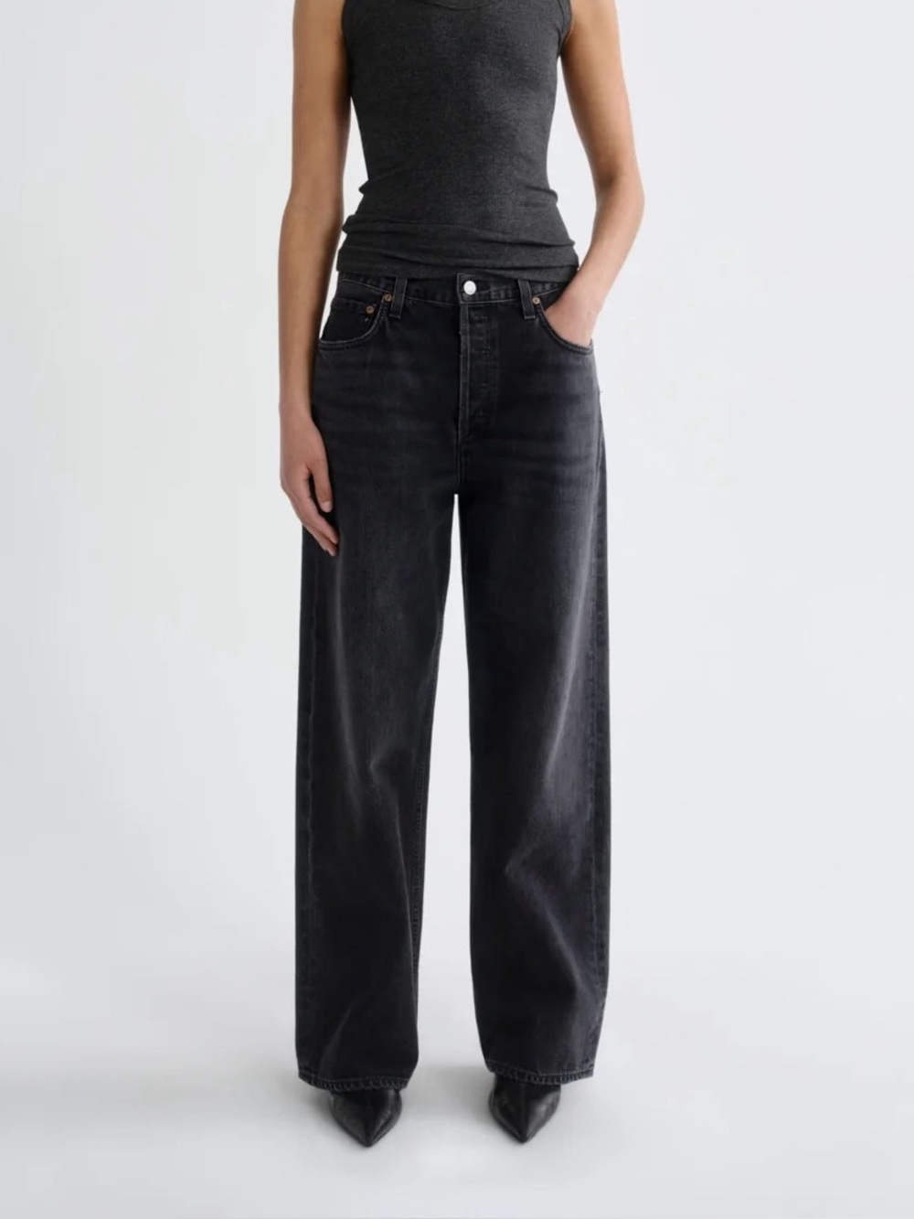 Agolde Low Slung Baggy Jeans